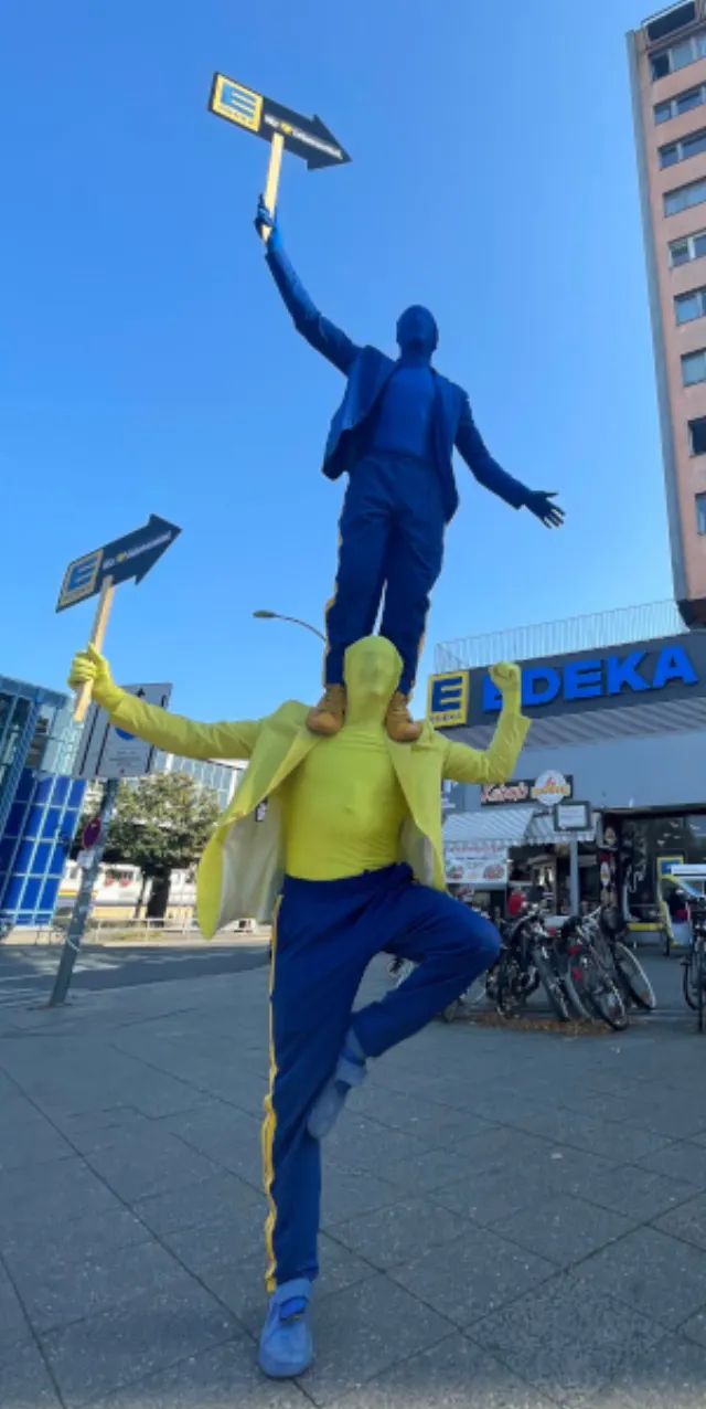 Pfeilmänner / Event-Wegweiser 4