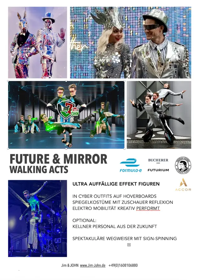 Spiegelkostüme – Mirror Act 3